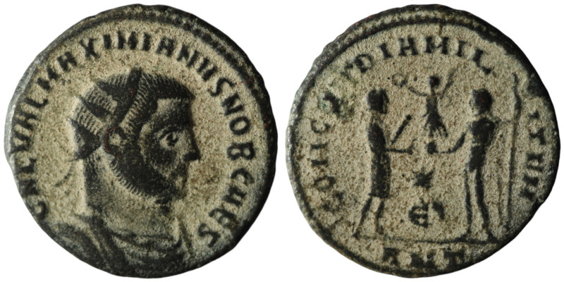 Galerius Maximianus, as Caesar (AD 293-305). Antioch
AE Antoninianus (20mm, 3,21...