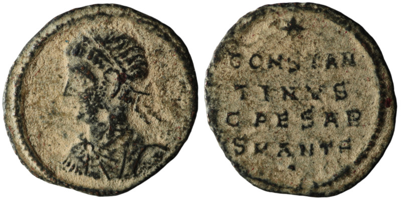 Constantine II, Caesar (AD 316-337). Antioch
AE Follis (19mm, 1,68g)

Artificial...