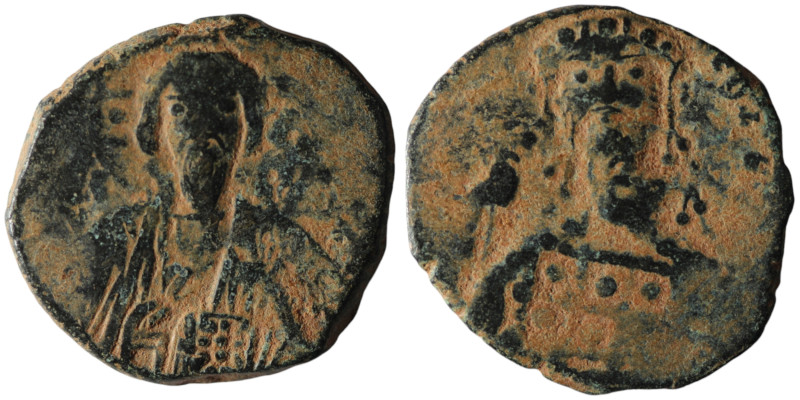 Constantine X Ducas (AD 1059-1067). Constantinople
AE Follis (28mm, 9,06g)