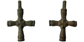 Ancient Byzantine cross 
AE Bronze (30mm, 5,30g)