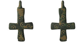 Ancient Byzantine cross 
AE Bronze (36mm, 2,95g)