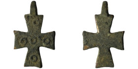 Ancient Byzantine cross 
AE Bronze (25mm, 2,78g)