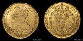 Santiago. Carlos III. 8 Escudos 1788 DA. KM27