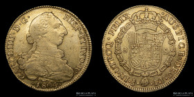 Santiago. Carlos IV. 8 Escudos 1804 FJ. KM54