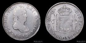 Guatemala. Fernando VII. 2 Reales 1815 NG M. KM67