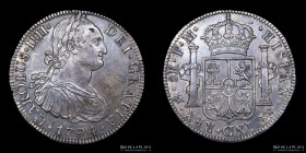 Mexico. Carlos IV. 8 Reales 1794 FM. KM109