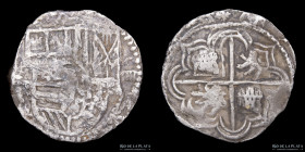 Potosi. Felipe IV. 4 Reales 1624 P. Macuquina. CJ 14.4