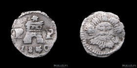 Argentina. Cordoba. 1/4 Real 1840. CJ 18.1.1