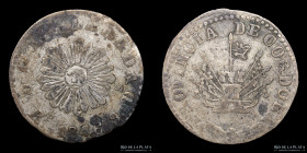 Argentina. Cordoba. 2 Reales 1846. CJ 53.5.7