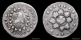 Argentina. Cordoba. 1 Real 1840 PNP. CJ 19.1.3