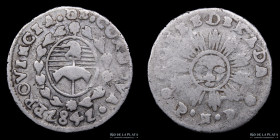 Argentina. Cordoba. 1 Real 1841 PNP. CJ 30.1.21