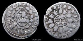 Argentina. Cordoba. 1 Real 1843 JPP. CJ 43.7.2