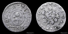 Argentina. Cordoba. 1 Real 1843 JPP. CJ 42.5.1