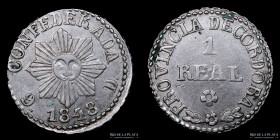 Argentina. Cordoba. 1 Real 1848. CJ 56.1.1