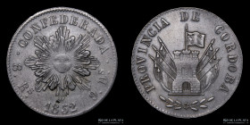Argentina. Cordoba. 8 Reales 1852. CJ 63.1.1