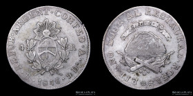 Argentina. La Rioja. 4 Reales 1846 V. CJ 59