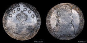 Bolivia. 8 Soles 1827 JM. KM97