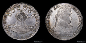 Bolivia. 8 Soles 1835 LM. KM97