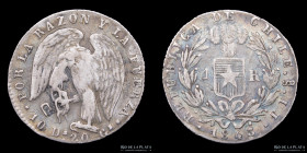 Chile. 1 Real 1843 IJ KM94.1