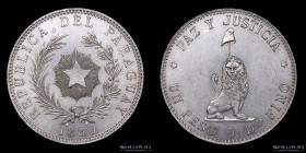 Paraguay. 1 Peso 1889. KM5