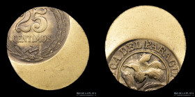 Paraguay. Error. 25 Centimos ND (1944-1951)