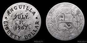 Anguila. Liberty Dollar 1967. KM 4.2