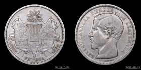 Guatemala. 1 Peso 1864 R. KM182