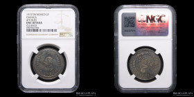 Mexico. Oaxaca. 2 Pesos 1915 KM744