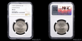 Alemania. Weimar. 3 Reichsmark 1929 A. KM63