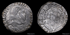Estados Italianos. Napoles. Philip IV. 1 Tari 1623. KM41