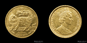Isla de Man. 1/25 Crown 1993. KM349