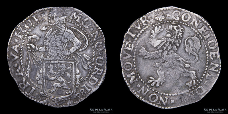 Países Bajos. 1 Daalder 1598 (Leeuwendaalder). Middleburg mint. Plata 750; 41mm;...