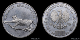 Polonia. 100 Slotych 1979. KMPr350
