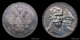 Rusia. Nikolai II. 1 Rublo 1913. KM Y70