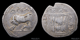 Illyria, Apollonia (53-48BC) AR Drachm