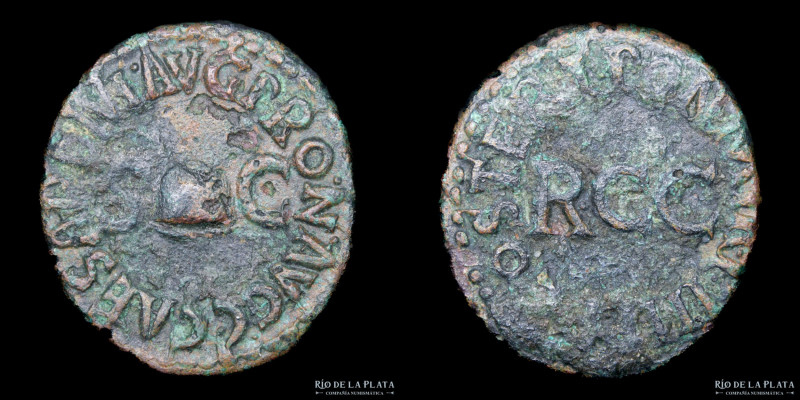 Caligula (37-41AD) Quadrans. Rome mint, struck 40-41AD. Bronze; 18mm; 2.55g. A: ...