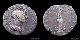 Trajan (98-117AD) AR Denarius. RIC 356