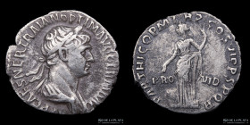 Trajan (98-117AD) AR Denarius. RIC 361