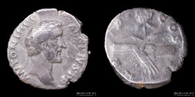 Antoninus Pius (138-161AD) AR Denarius. RIC 54b