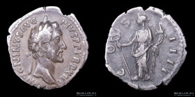 Antoninus Pius (138-161AD) AR Denarius. RIC 187