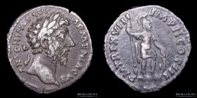 Marcus Aurelius (161-180AD) AR Denarius. RIC 92