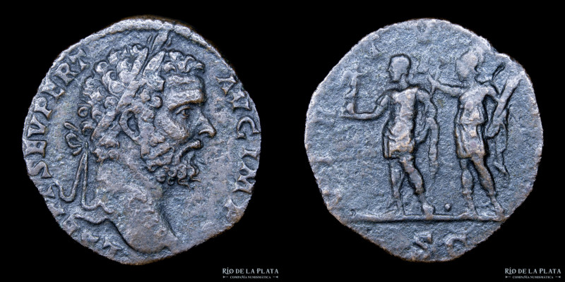 Septimius Severus (193-211AD) Sestertius. Struck 196AD. Bronze; 28.0mm; 23.74g. ...
