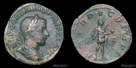 Gordian III (238-244AD) AE Sestertius. RIC 307a