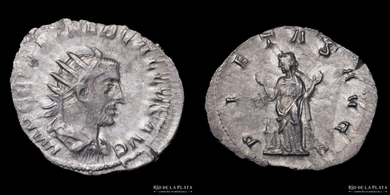 Trebonianus Gallus (251-253AD) Antoninianus. Milan mint, struck 251-253AD. Silve...
