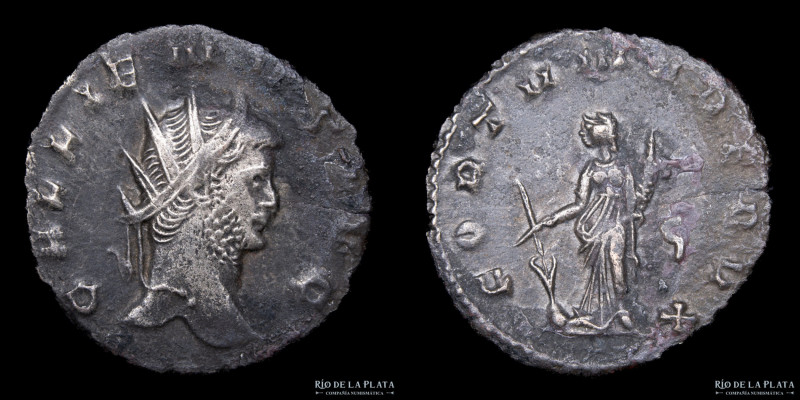 Gallienus (253-260AD) Antoninianus. Rome mint. Billon; 20mm; 2.87g. A: GALLIENVS...