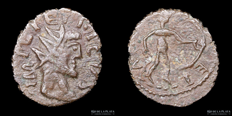 Gallo-Roman. Tetricus I (270-273AD) Imitative Antoninianus. Middle/late 270s AD....