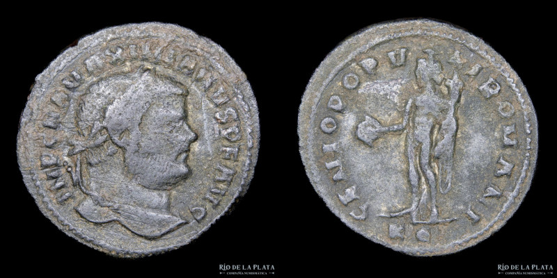 Maximianus, 1st reign (286-305AD) Follis. Cyzicus mint, 5th officinae. Struck in...