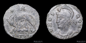 Constantine I (307-337AD) Urbs Roma. AE Nummus. RIC 229