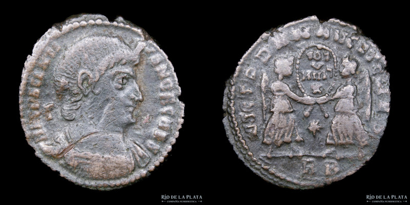 Decentius Caesar (350-353AD) Maiorina. Rome Mint, struck 350/1-353AD: Bronze; 23...