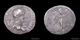 Caesaria, Cappadocia. Hadrian (117-138AD) AR Hemidrachm. Syd255